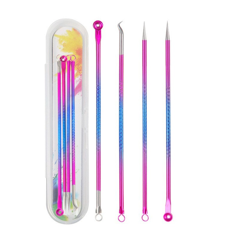 Luxury Skincare Acne - New 4PCS Face Cleaning Kit Pimple