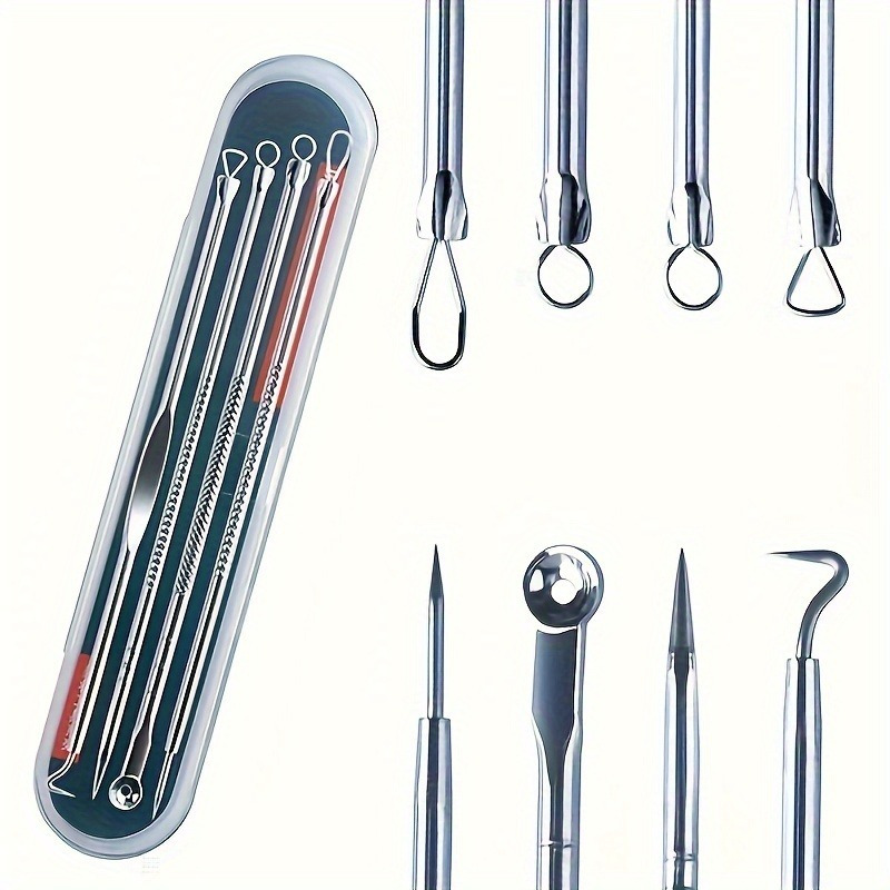 Luxury Skincare Acne - Blackhead Acne Needle Set 4-Pack Pimple