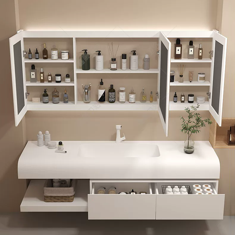 Drawers Paper Bathroom Cabinet - Luxury Skincare Display 评论和价格