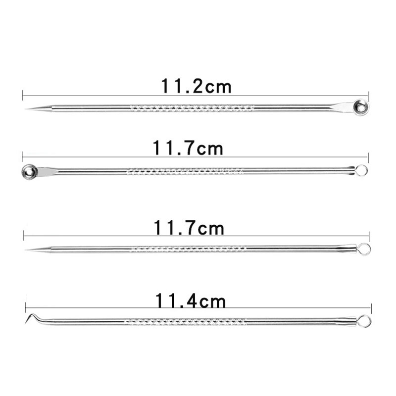 New 4PCS Face Cleaning Kit Pim - Luxury Skincare Acne 评论和价格