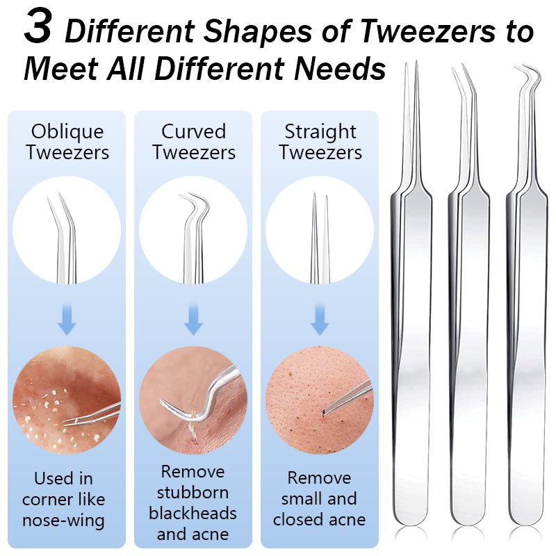 Stainless Steel Acne Blackhead - Luxury Skincare Acne 评论和价格