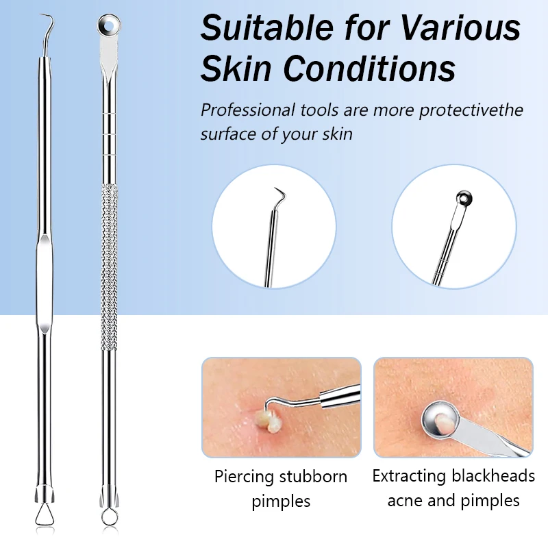 Stainless Steel Acne Blackhead - Luxury Skincare Acne 评论和价格