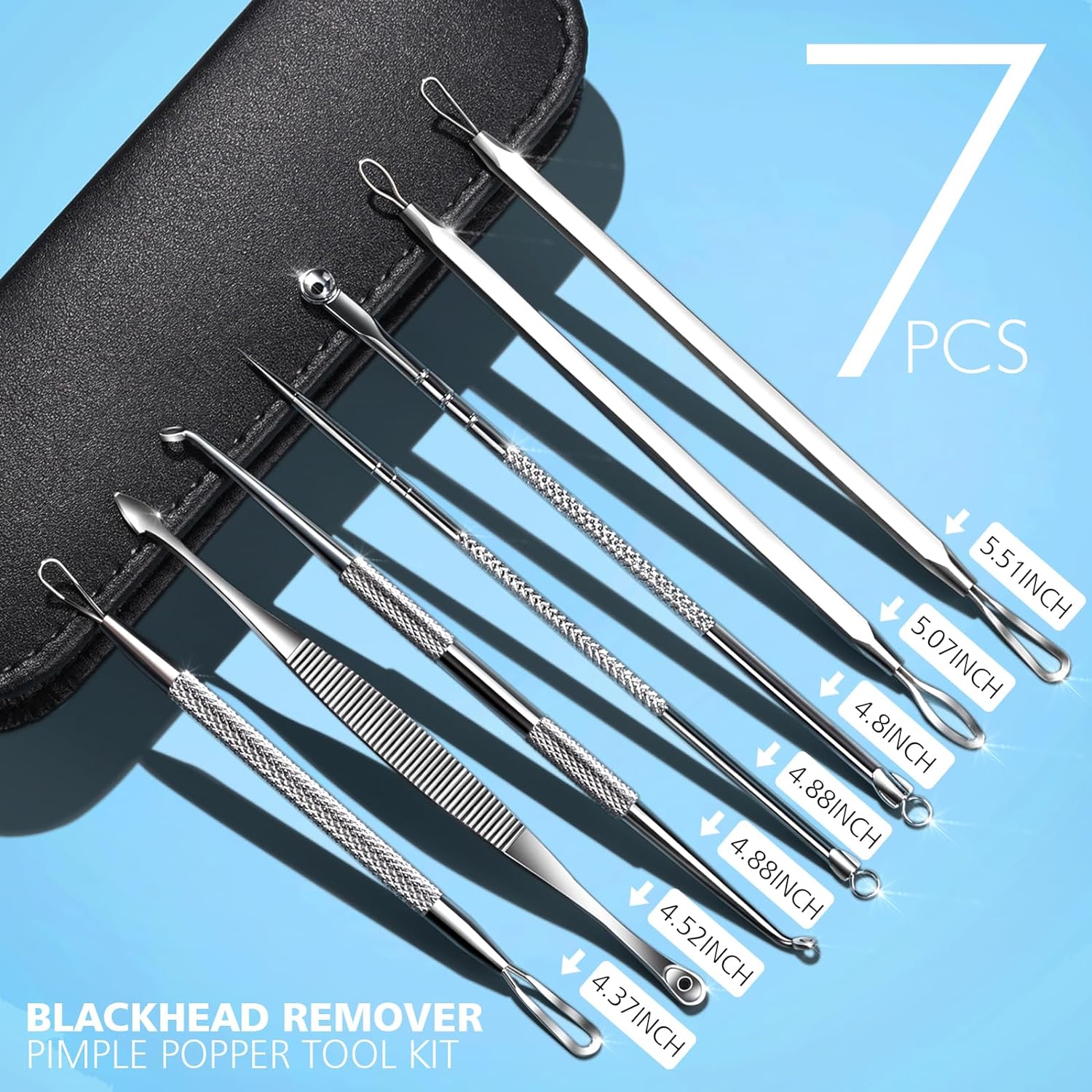 7pcs Blackhead Remover Kit Sta - Luxury Skincare Acne 评论和价格