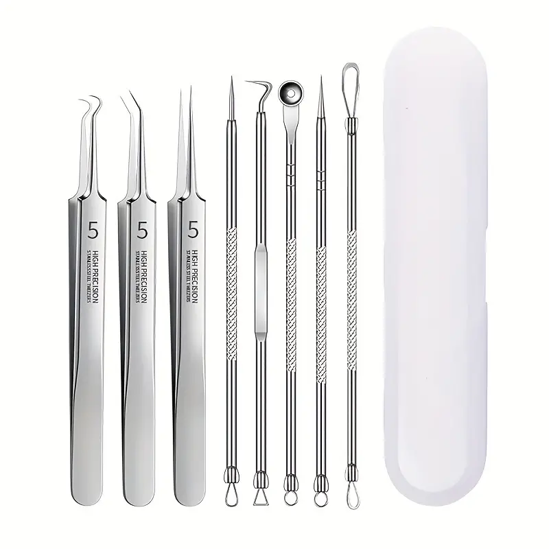3-8Pcs Acne Needle Tool Set Pi - Luxury Skincare Acne 评论和价格