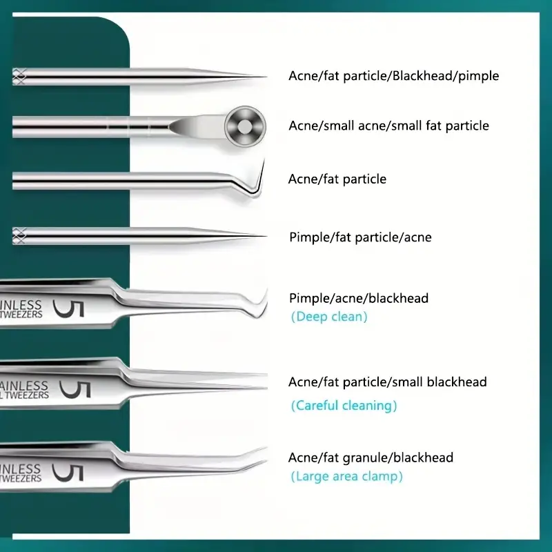 3-8Pcs Acne Needle Tool Set Pi - Luxury Skincare Acne 评论和价格