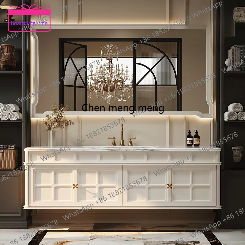 YL French Retro Bathroom Cabin - Luxury Skincare Display 评论和价格