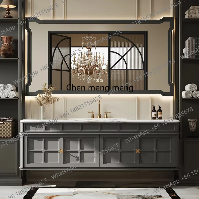 YL French Retro Bathroom Cabin - Luxury Skincare Display 评论和价格