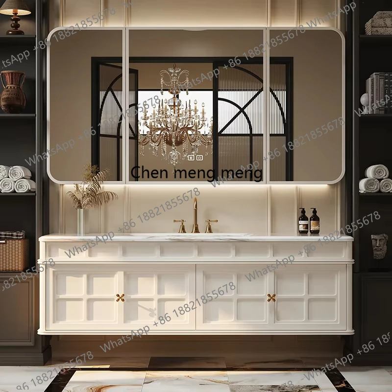 YL French Retro Bathroom Cabin - Luxury Skincare Display 评论和价格