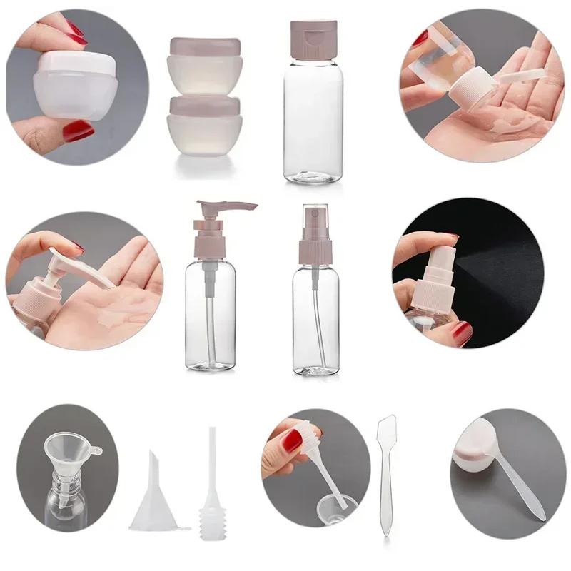 Luxury Travel Bottles Set 11in - Luxury Skincare Travel Sets 评论和价格